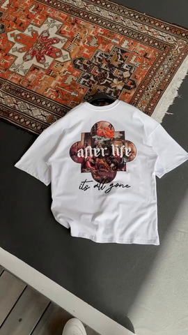 T-shirt Oversized 'AFTER LIFE'