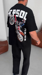 T-shirt Oversized "Repsol" – Édition Racing