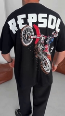 T-shirt Oversized "Repsol" – Édition Racing